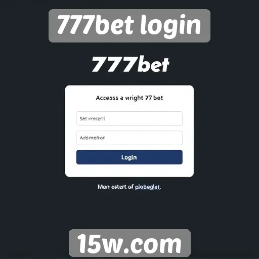Como acessar a plataforma 777bet login