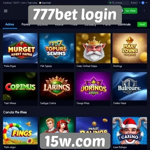 Principais jogos disponíveis na plataforma 777bet